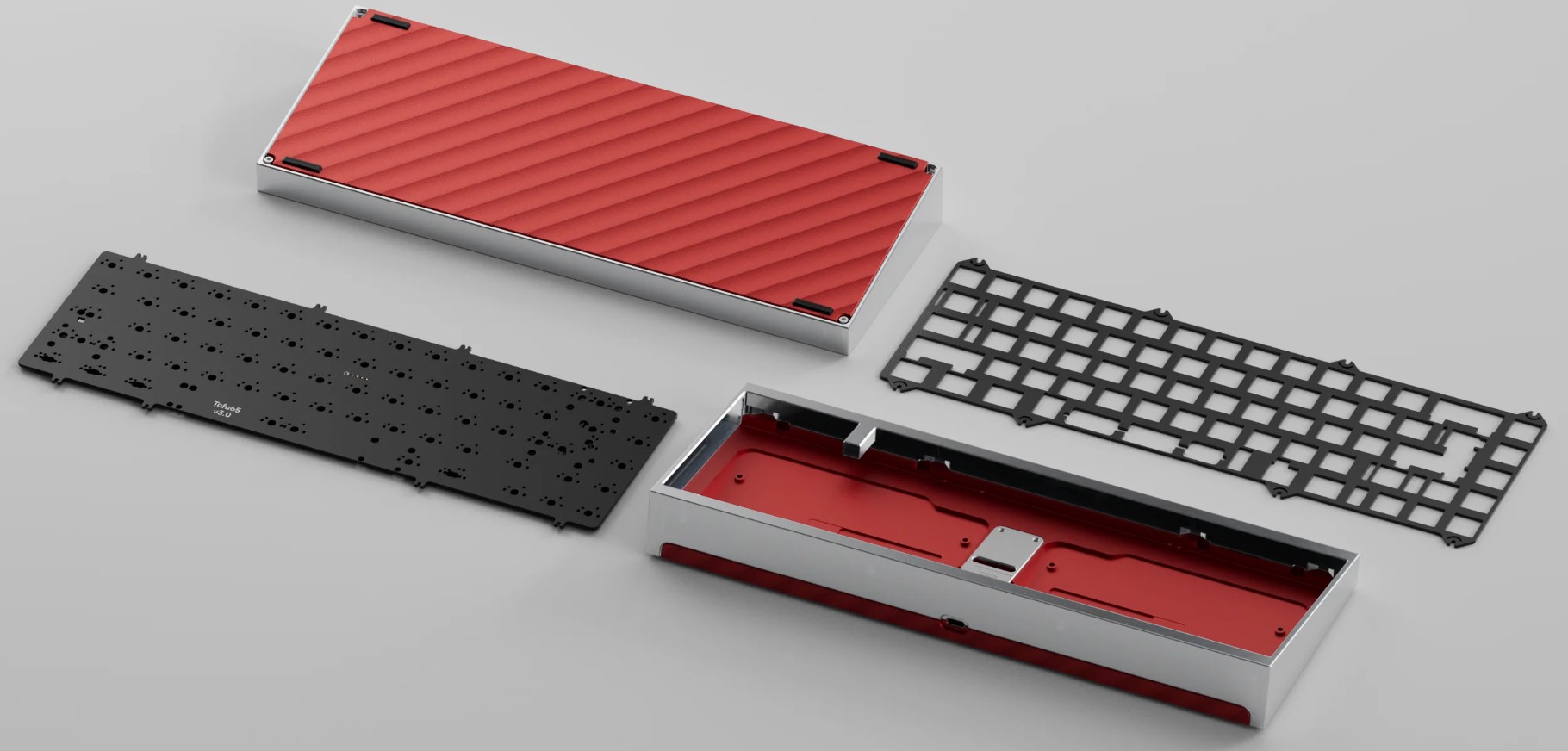 [GB] KIT bàn phím TOFU65 3.0 - Custom Color Edition | BOT CASE