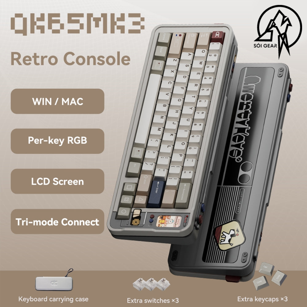 [In Stock] QK65 MK3 - Prebuilt Keyboard