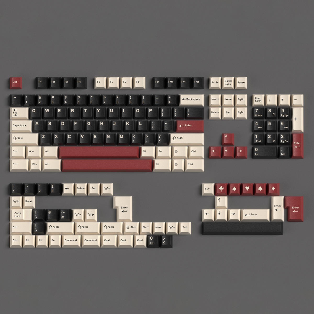 Keycap Mintcaps Cherry ABS Doubleshot ROME