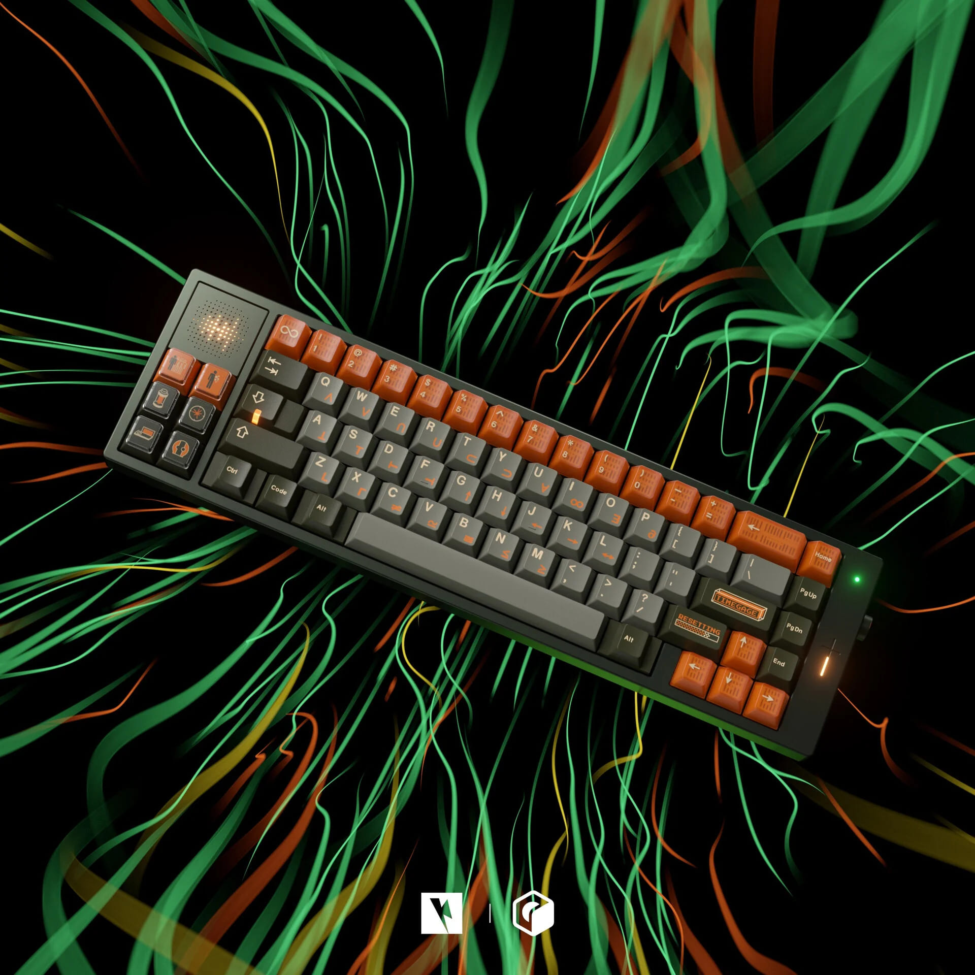 Keycap Cherry KeyKobo Sacred Timeline ABS Doubleshot