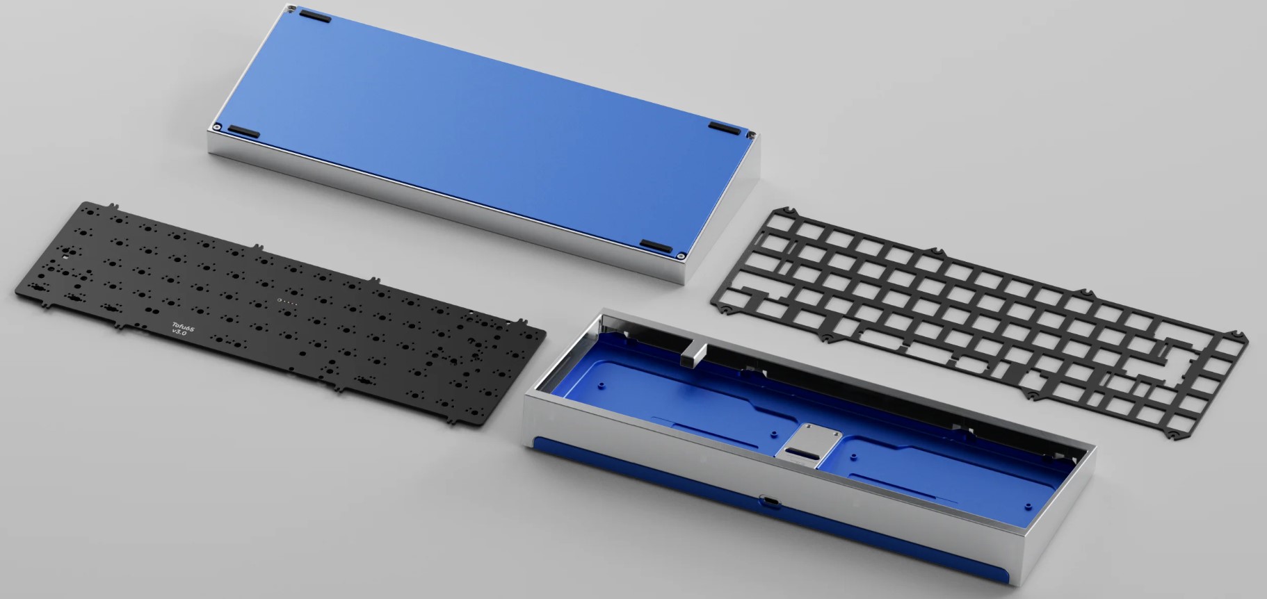 [GB] KIT bàn phím TOFU65 3.0 - Custom Color Edition | BOT CASE