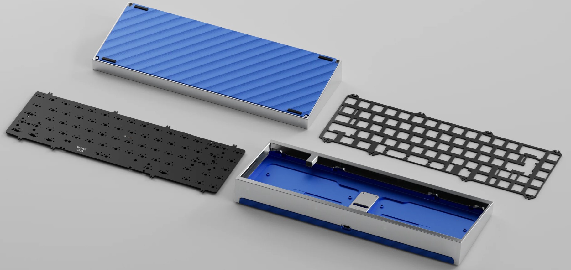 [Extra GB] KIT bàn phím Tofu65 3.0 | BOT CASE