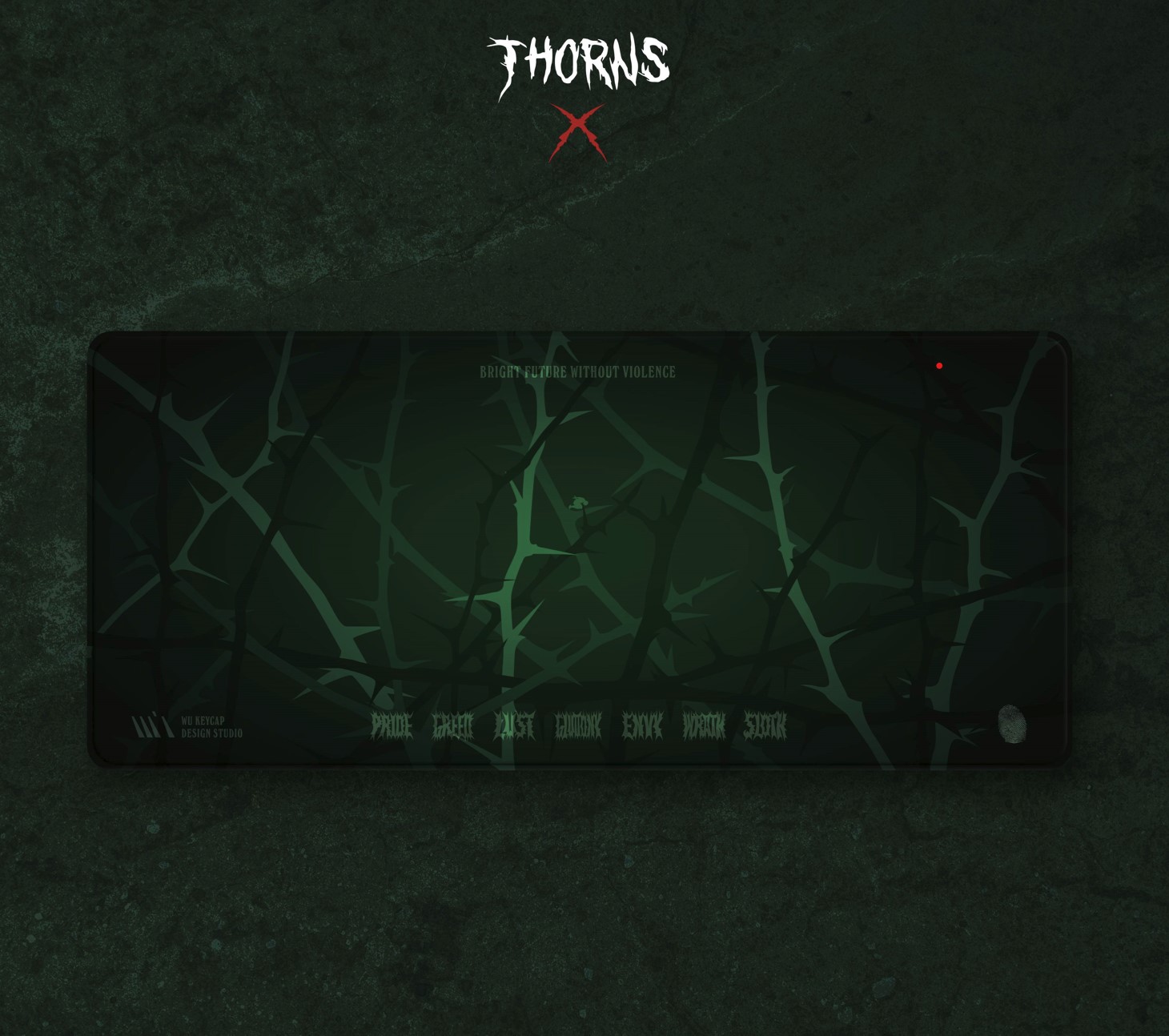 [In Stock] WUKDS THORN Deskmat