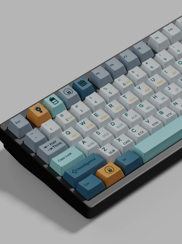 [Instock] Keycap Walker Cherry Retro Revolution PBT Dyesub