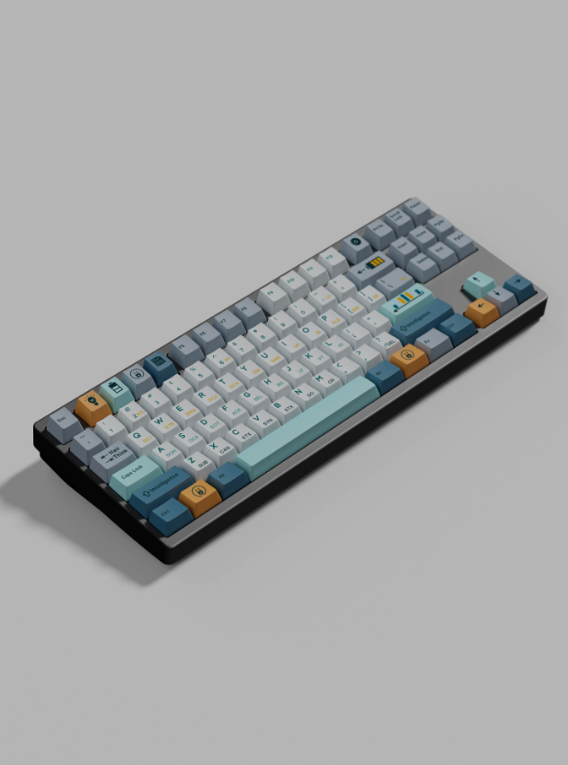 [Instock] Keycap Walker Cherry Retro Revolution PBT Dyesub