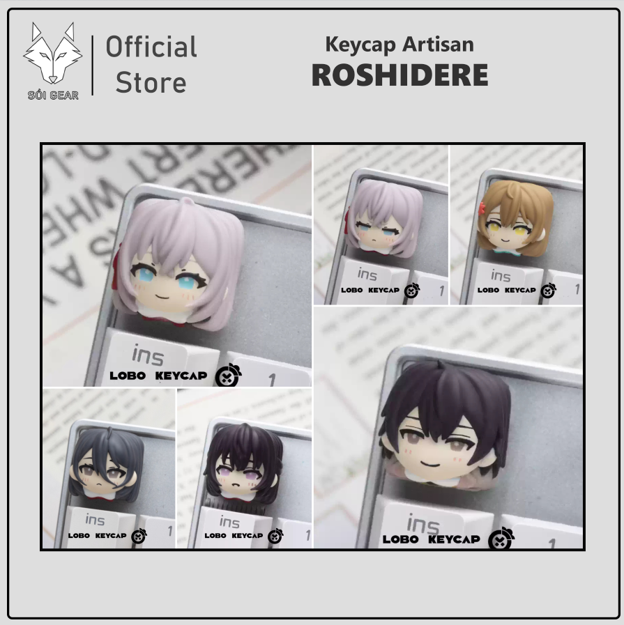 Keycap Artisan Lobo Roshidere