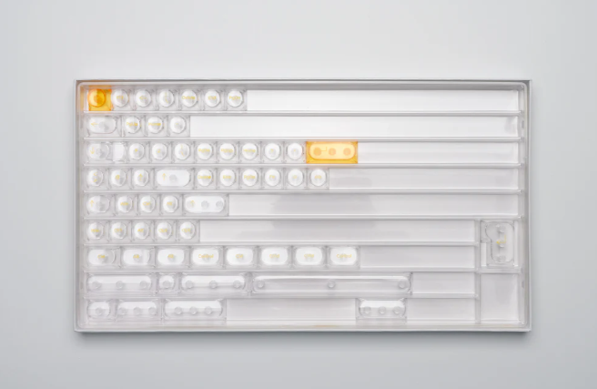 Keycap DDA Grazed Yellow Chilkey