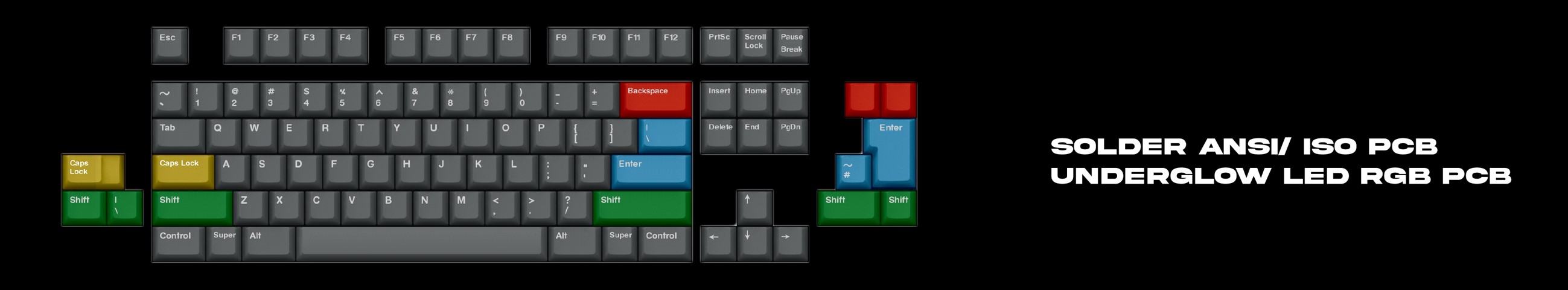 [GB]+84 Classic TKL - Chọn PCB