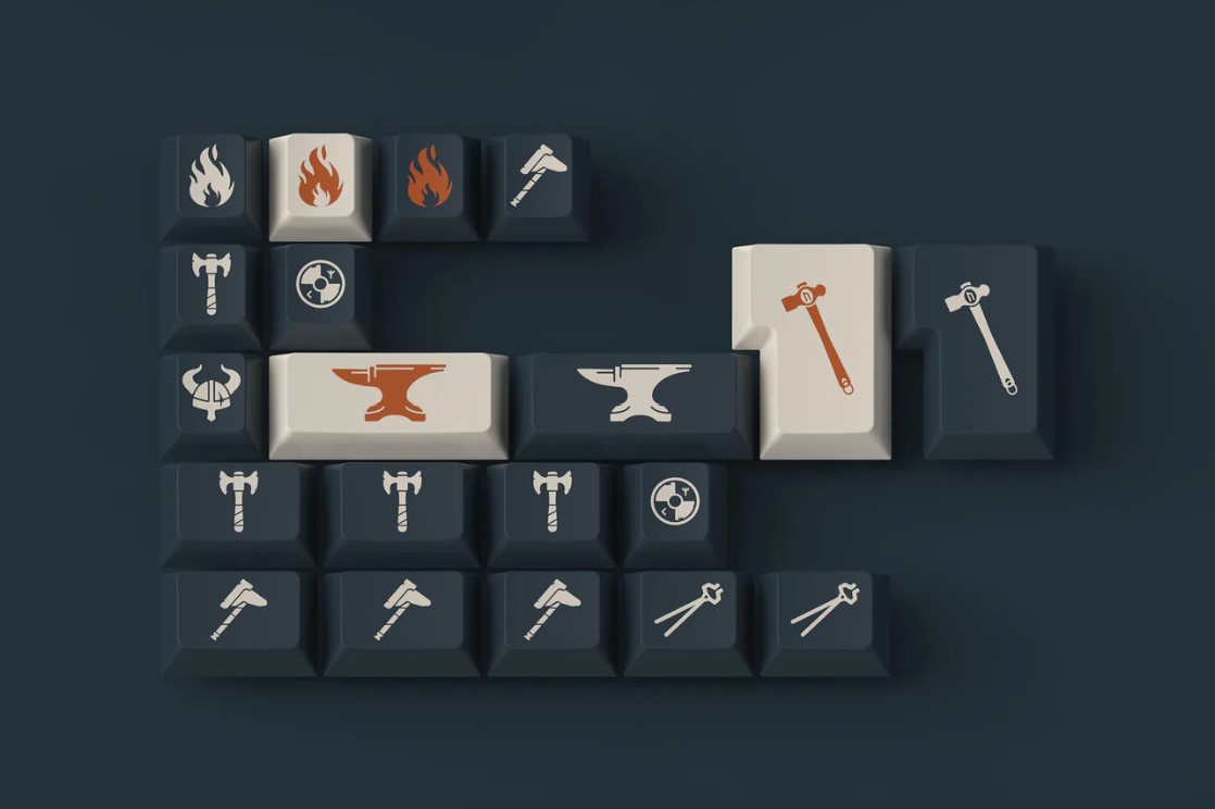 Keycap Cherry GMK CYL Reforged ABS Doubleshot