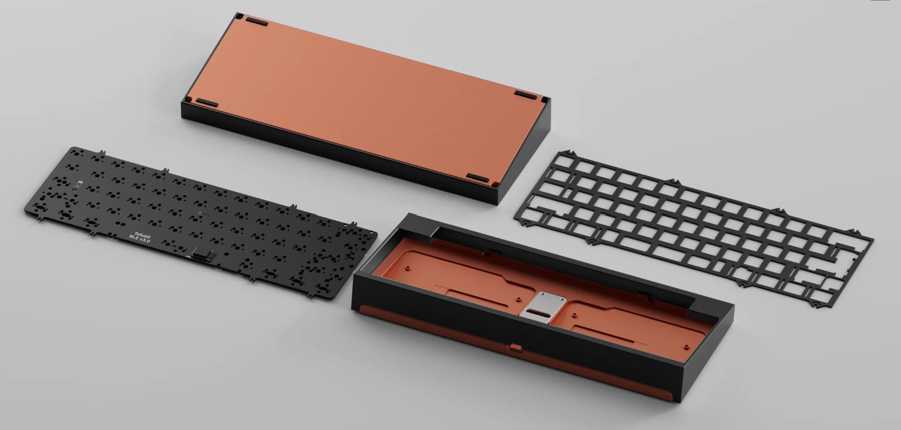 [GB] KIT bàn phím Tofu60 3.0 - Custom Color Edition | BOT CASE