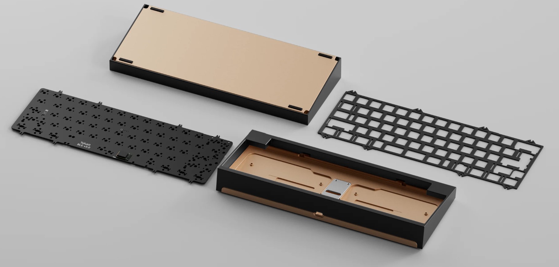 [GB] KIT bàn phím Tofu60 3.0 - Custom Color Edition | BOT CASE