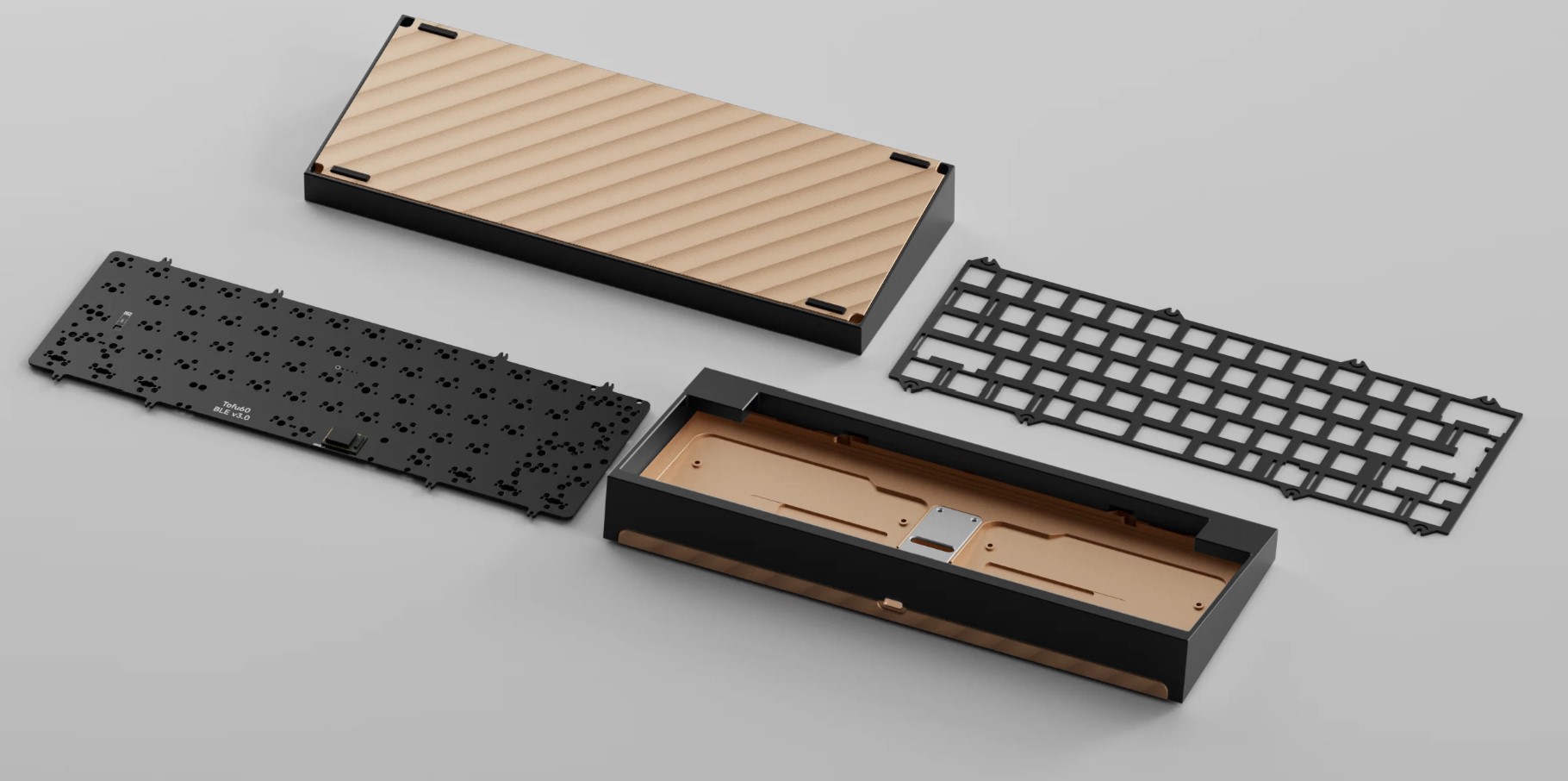 [GB] KIT bàn phím Tofu60 3.0 - Custom Color Edition | BOT CASE