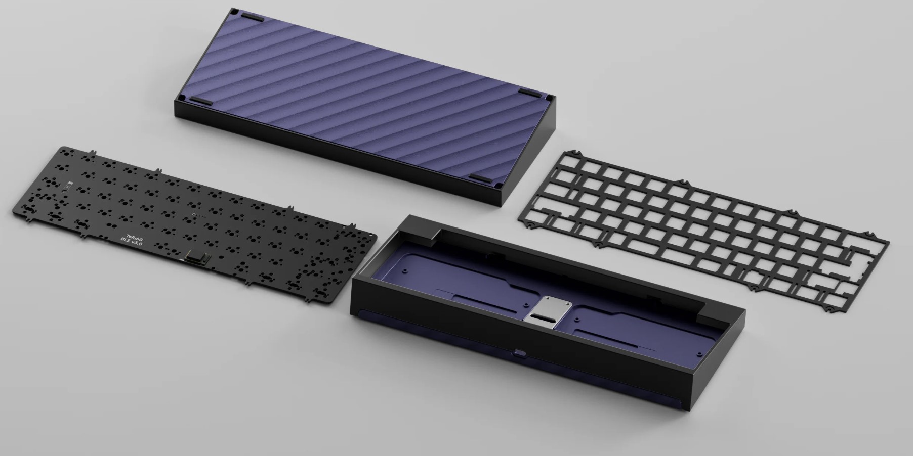 [GB] KIT bàn phím Tofu60 3.0 - Custom Color Edition | BOT CASE