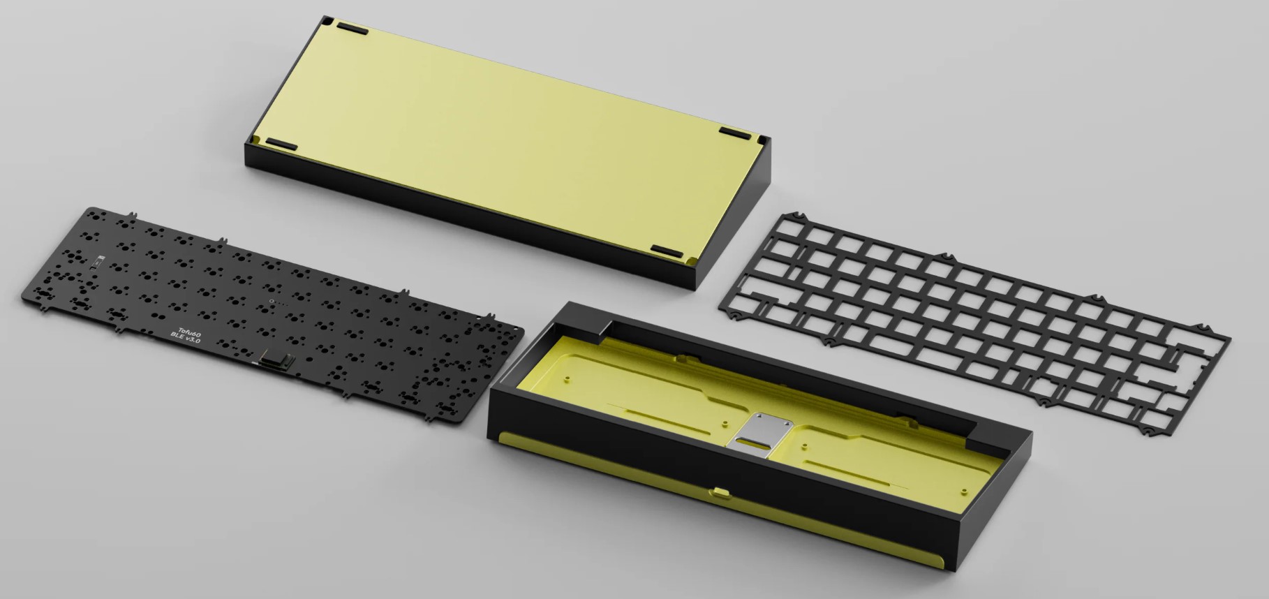 [GB] KIT bàn phím Tofu60 3.0 - Custom Color Edition | BOT CASE