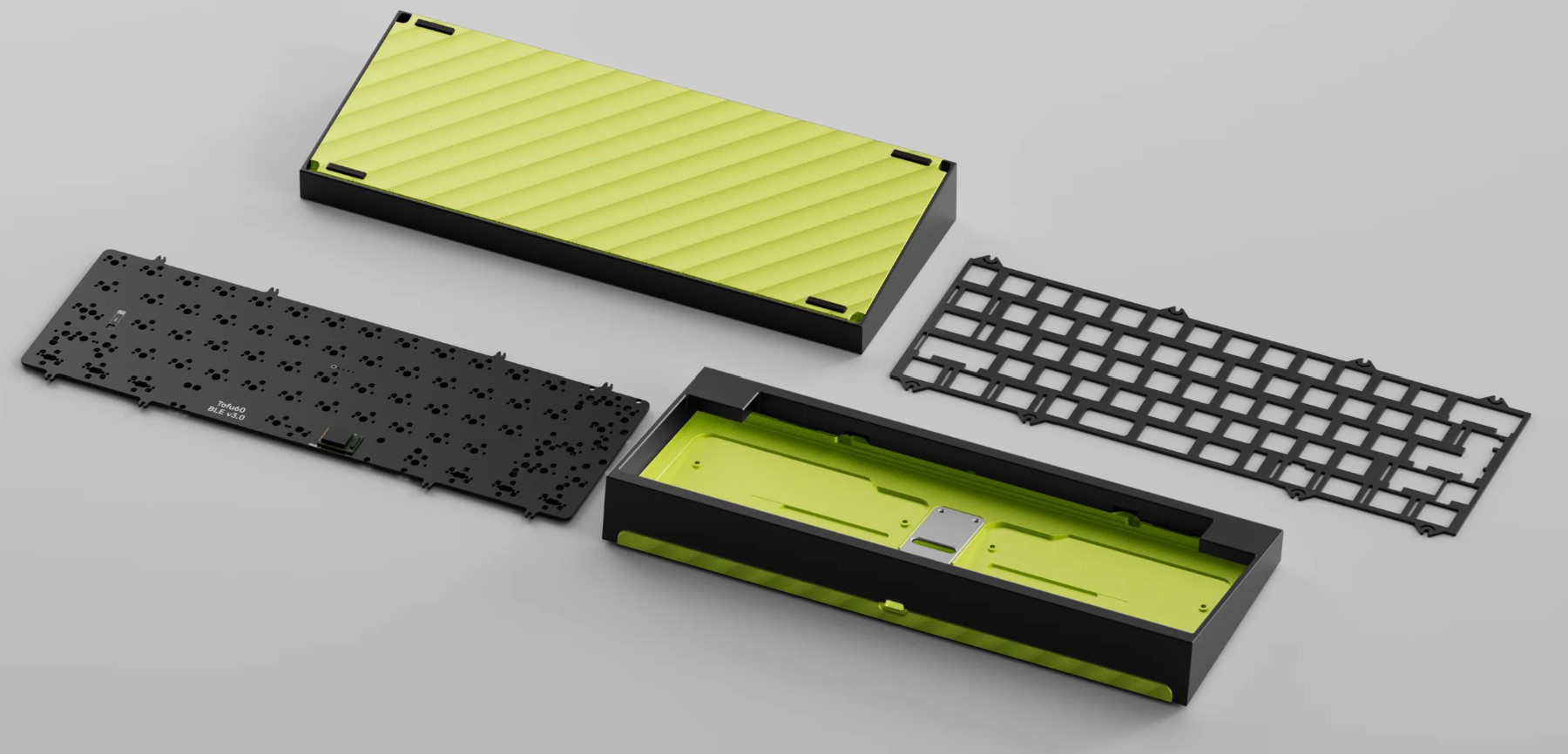 [GB] KIT bàn phím Tofu60 3.0 - Custom Color Edition | BOT CASE