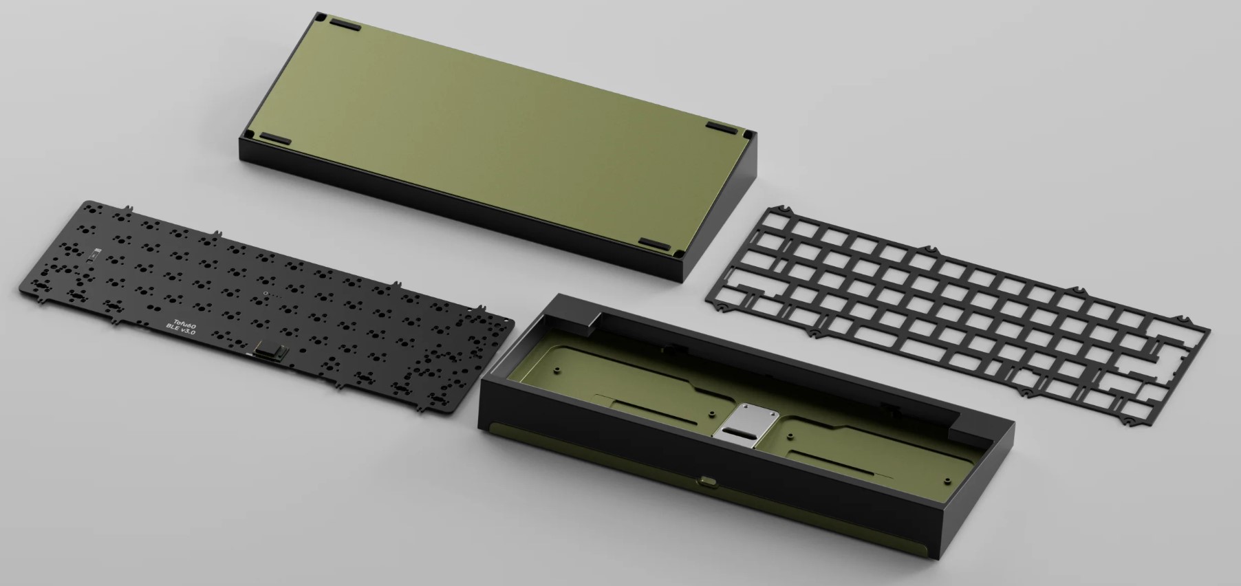 [GB] KIT bàn phím Tofu60 3.0 - Custom Color Edition | BOT CASE