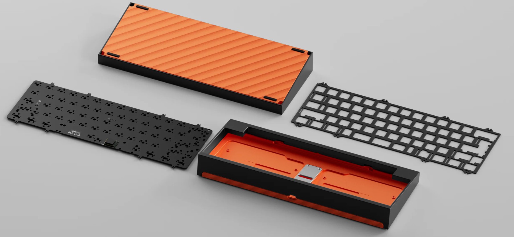 [GB] KIT bàn phím Tofu60 3.0 - Custom Color Edition | BOT CASE