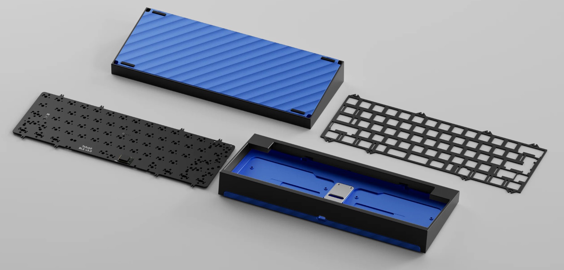 [GB] KIT bàn phím Tofu60 3.0 - Custom Color Edition | BOT CASE