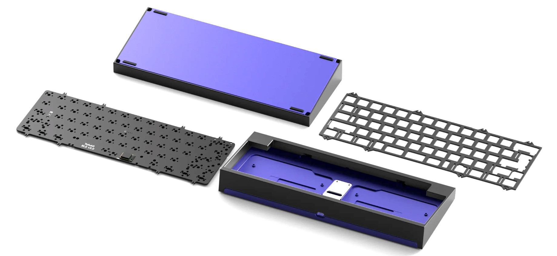 [GB] KIT bàn phím Tofu60 3.0 | BOT CASE