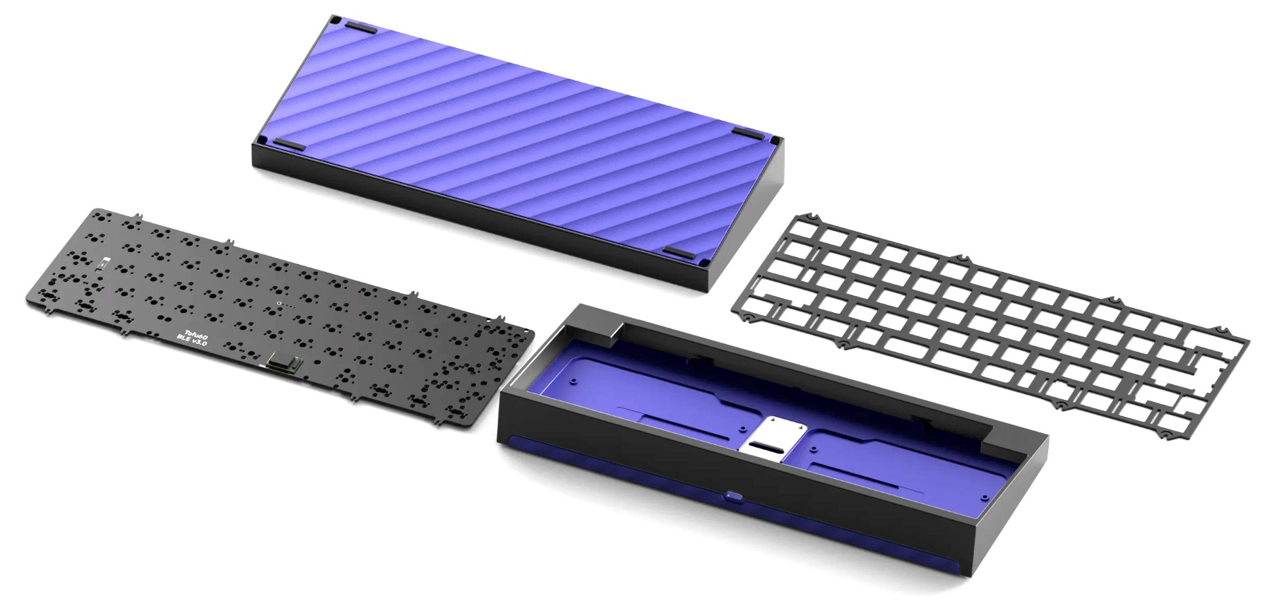 [GB] KIT bàn phím Tofu60 3.0 | BOT CASE