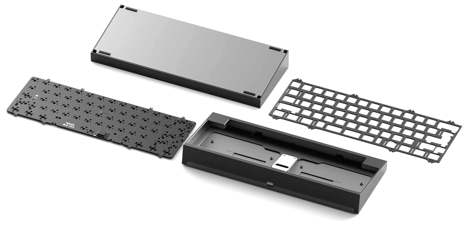 [GB] KIT bàn phím Tofu60 3.0 | BOT CASE