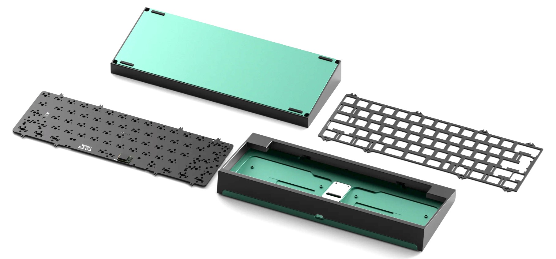 [GB] KIT bàn phím Tofu60 3.0 | BOT CASE