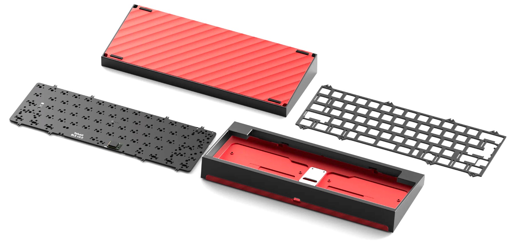 [GB] KIT bàn phím Tofu60 3.0 | BOT CASE