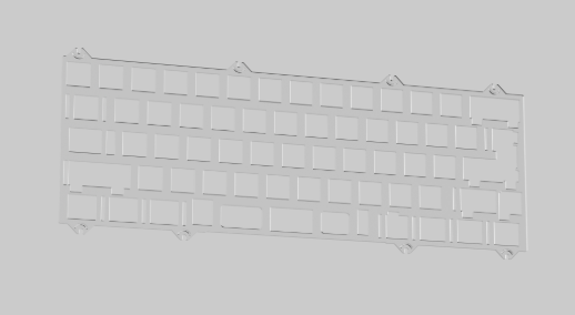 [GB] KIT bàn phím Tofu60 3.0 - Extra Parts