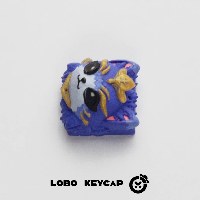 [In-stock] Keycap Lobo Artisan Yuumi Xuyên LED