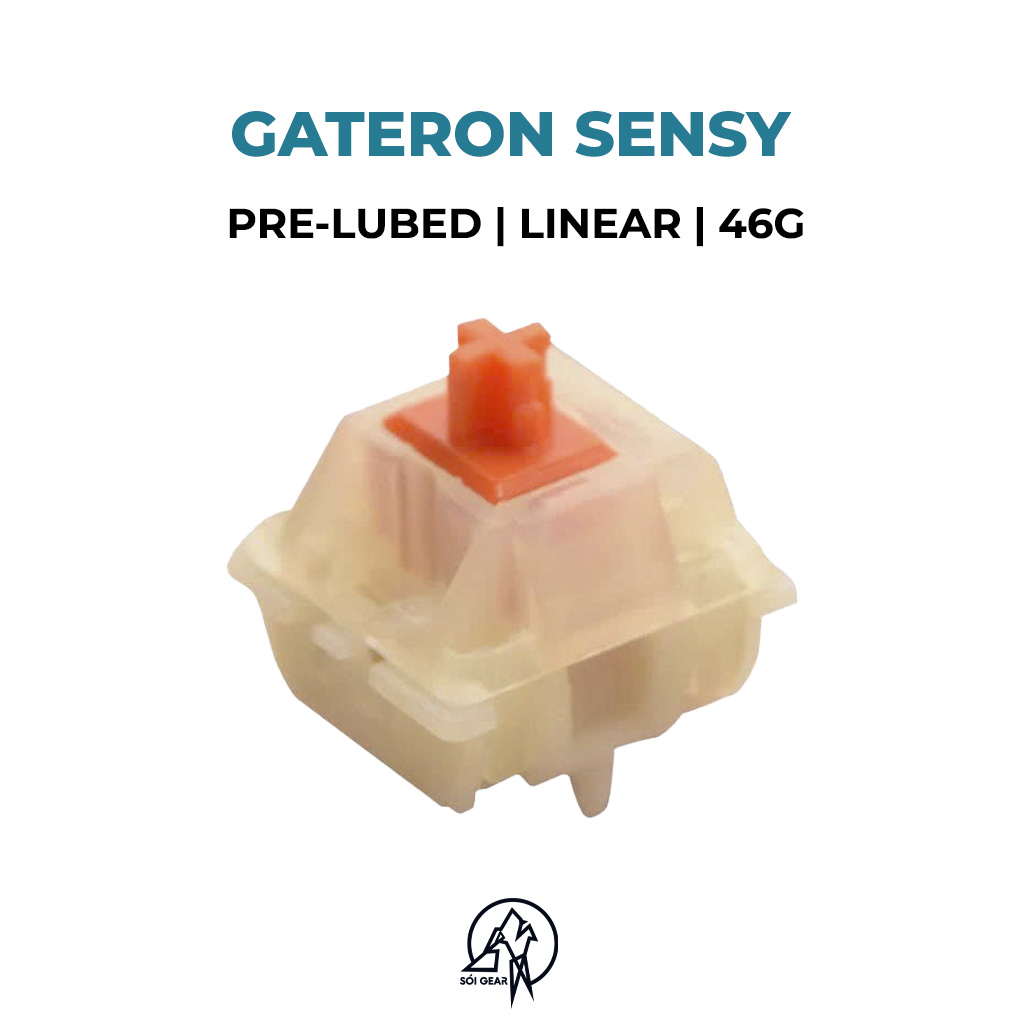 Switch Gateron + Sensy Lubed Linear