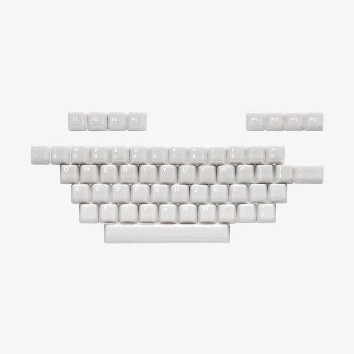 Keycap sứ Cerakey V2 - White Crazed