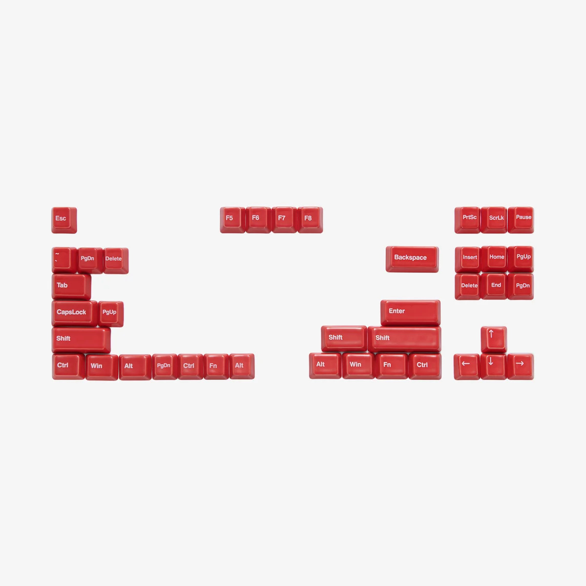 Keycap Sứ Cerakey V2 Glossy - Red
