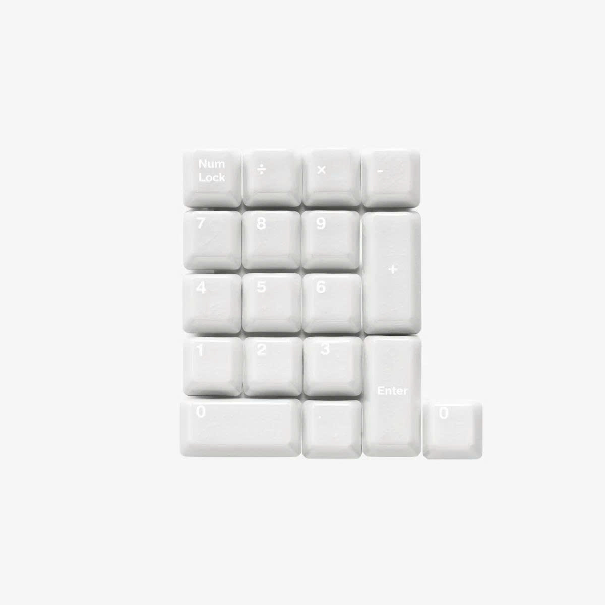 Keycap sứ Cerakey V2 - White Crazed