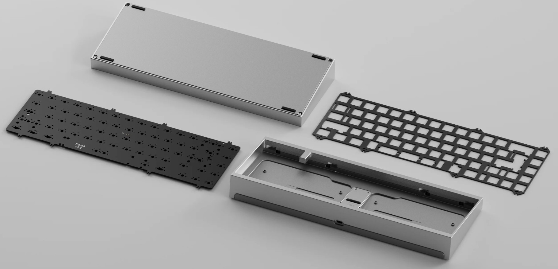 [GB] KIT bàn phím TOFU65 3.0 | TOP CASE