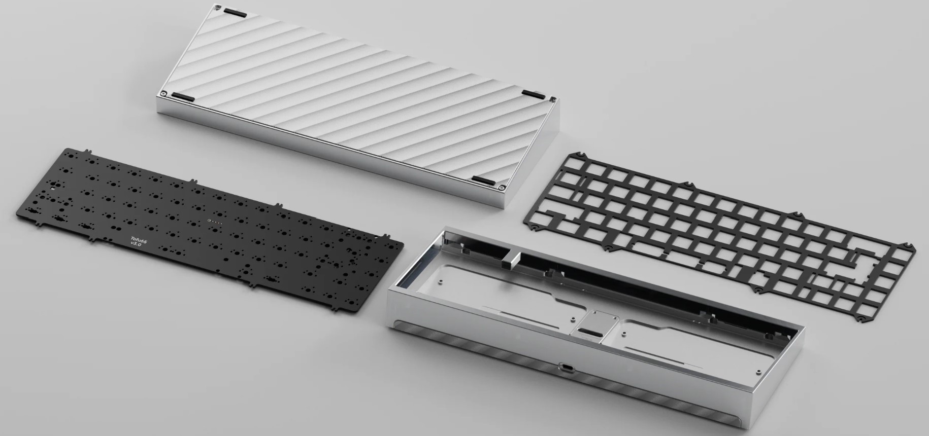 [GB] KIT bàn phím TOFU65 3.0 | BOT CASE