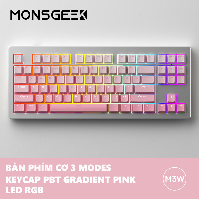 [In Stock] Bàn phím cơ Monsgeek M3W