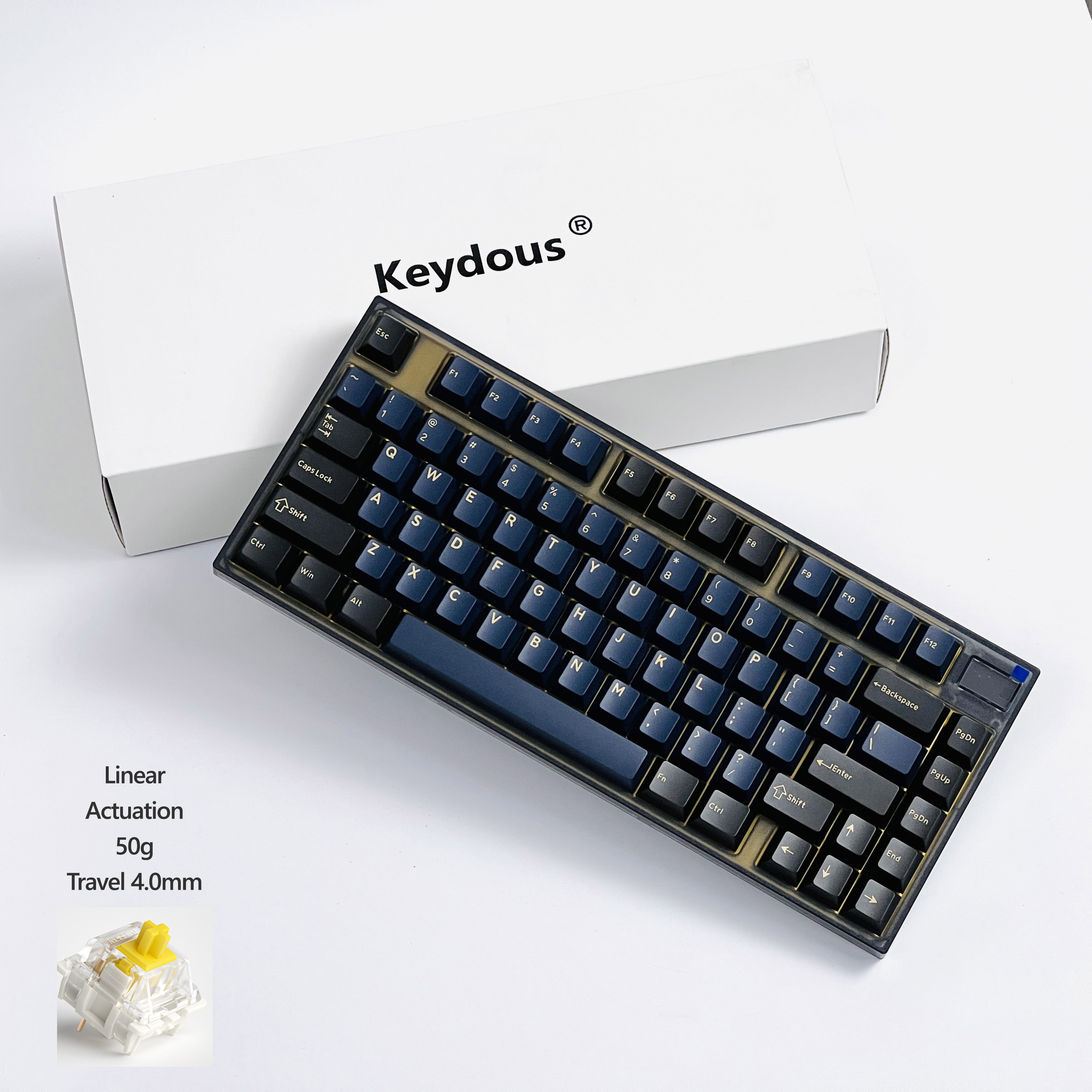 Bàn phím cơ Keydous NJ81- Mạch xuôi