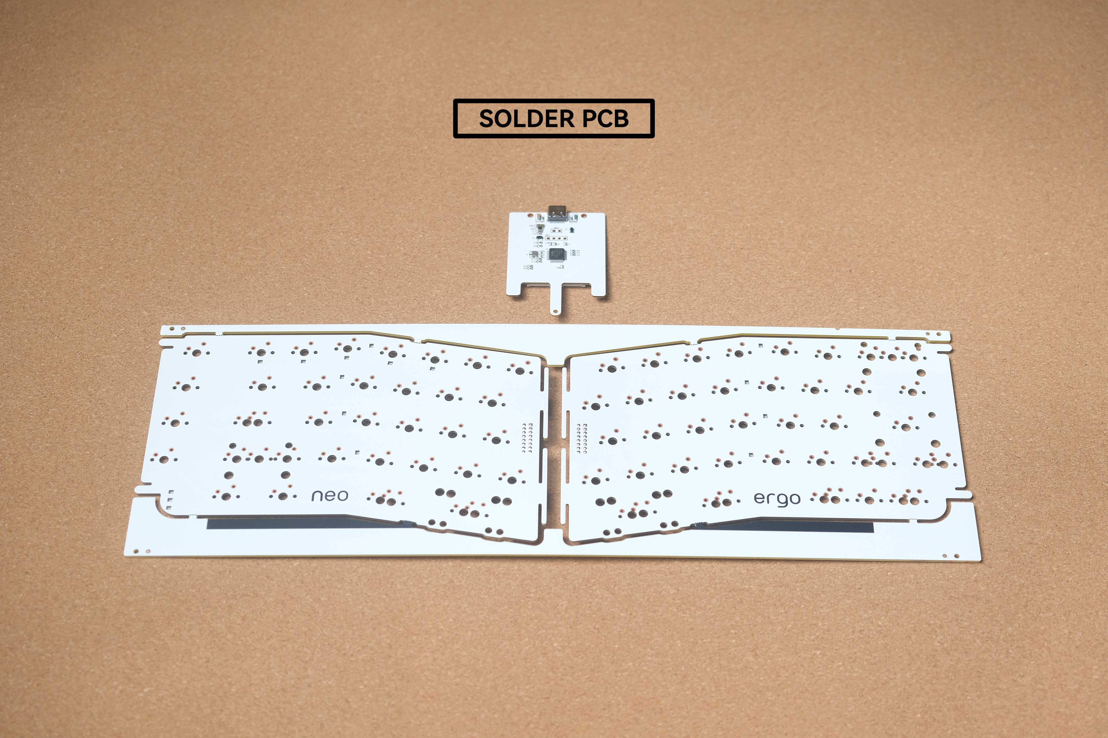 [Pre-Order] KIT bàn phím Neo Ergo | WEIGHT | PCB | PLATE | BADGE | WRIST REST