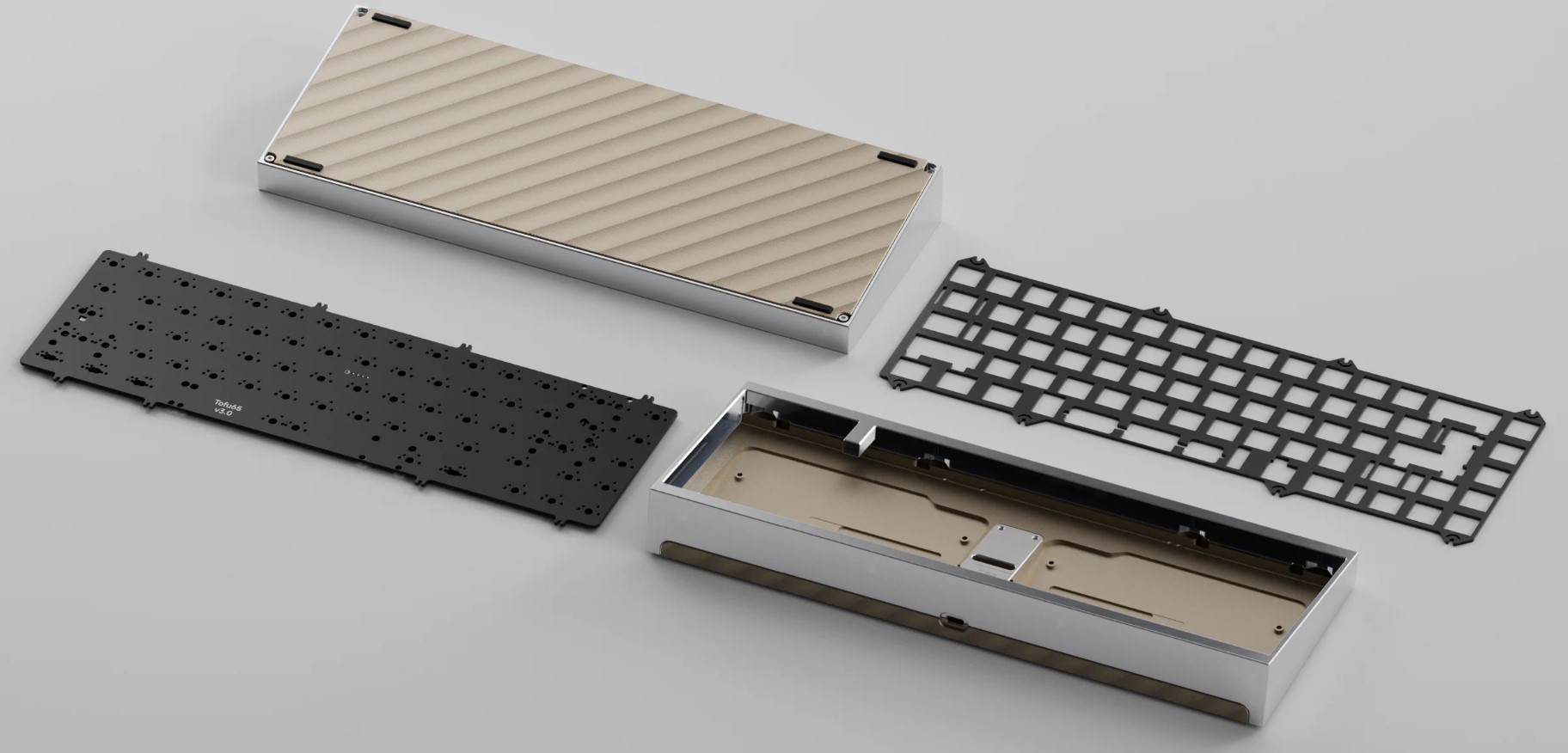 [GB] KIT bàn phím TOFU65 3.0 - Custom Color Edition | BOT CASE