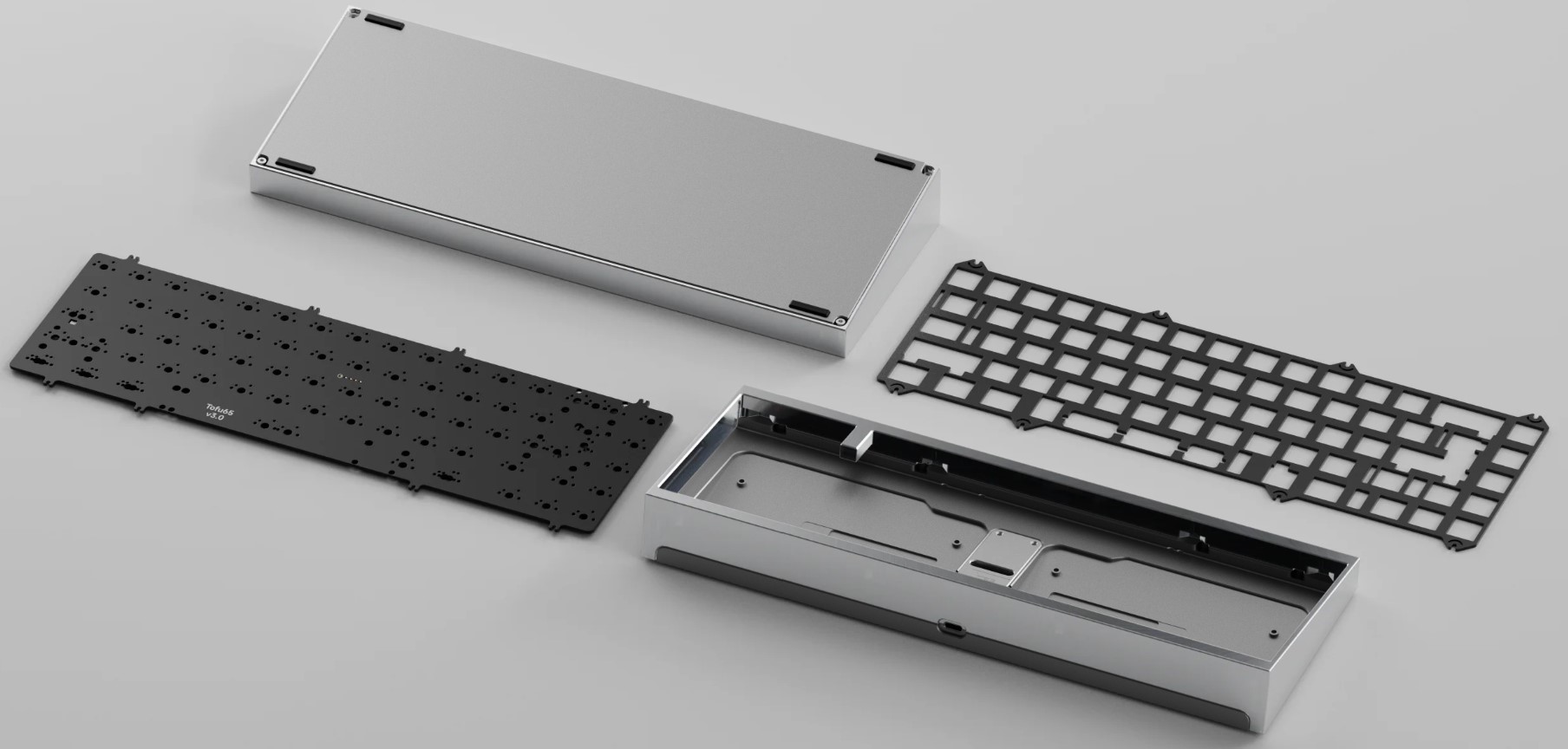 [GB] KIT bàn phím TOFU65 3.0 | BOT CASE