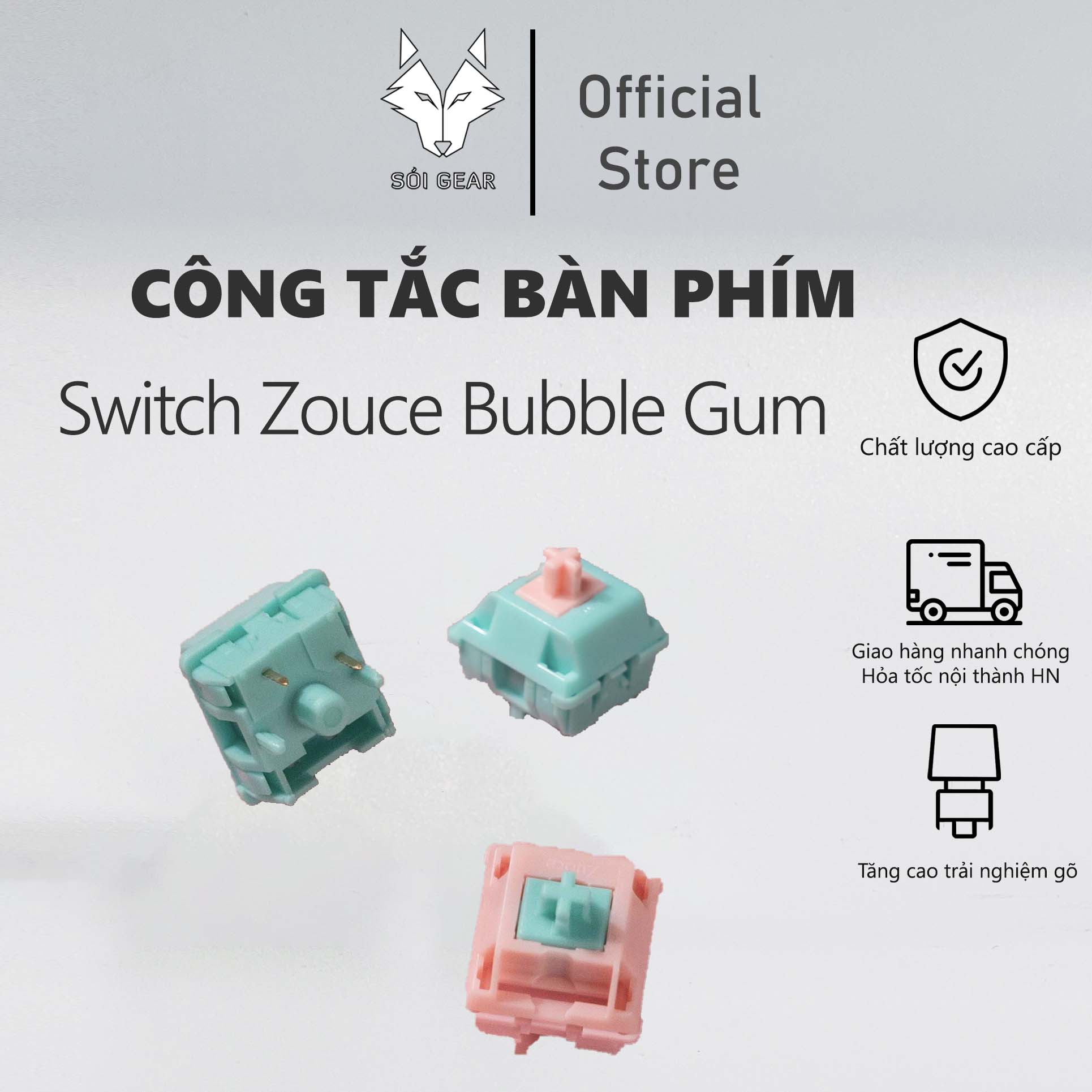 [In Stock] Switch Zouce Bubble Gum