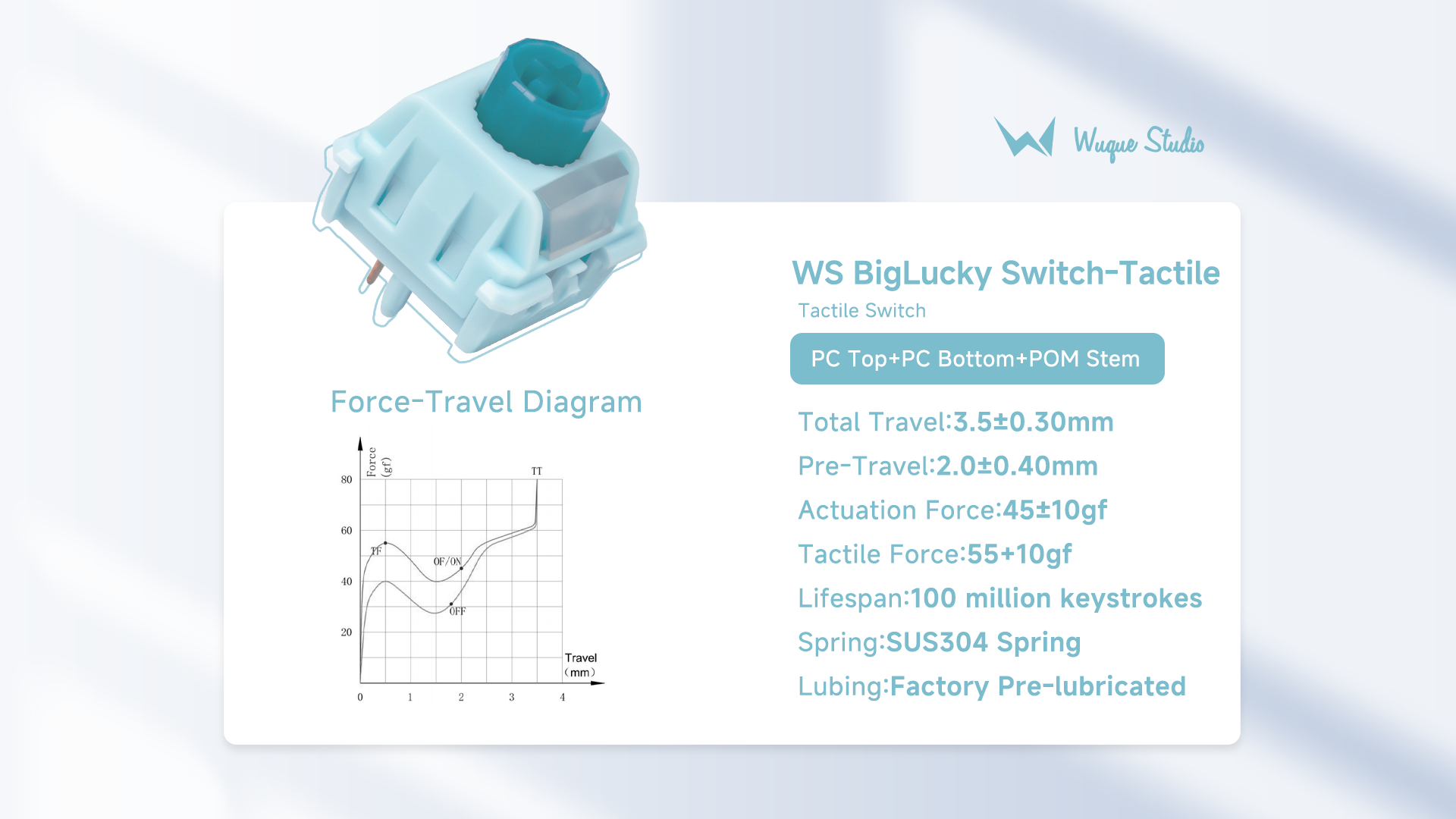 WS Big Lucky Tactile Switch