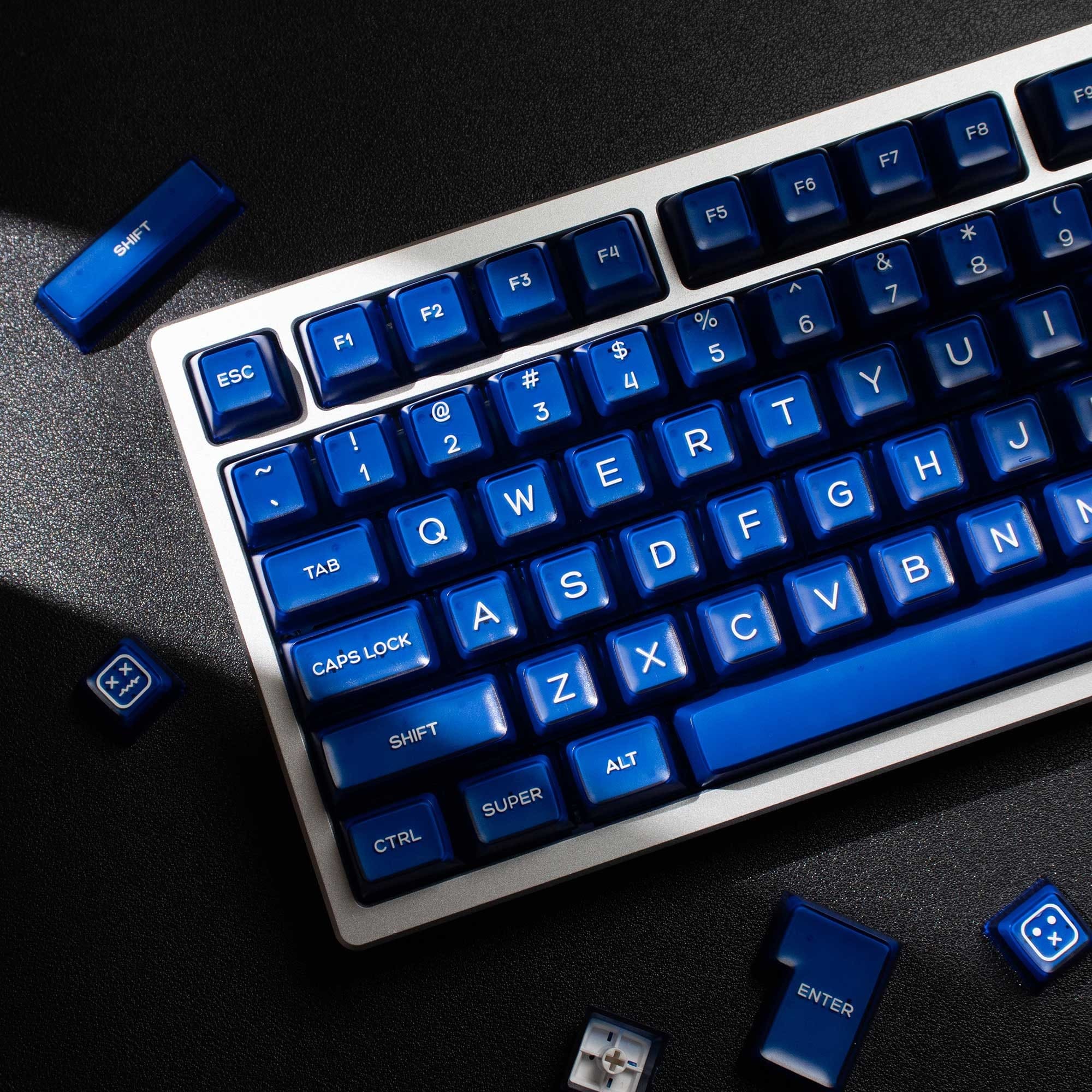 Keycap SA Blue Mintcaps PBT doubleshot