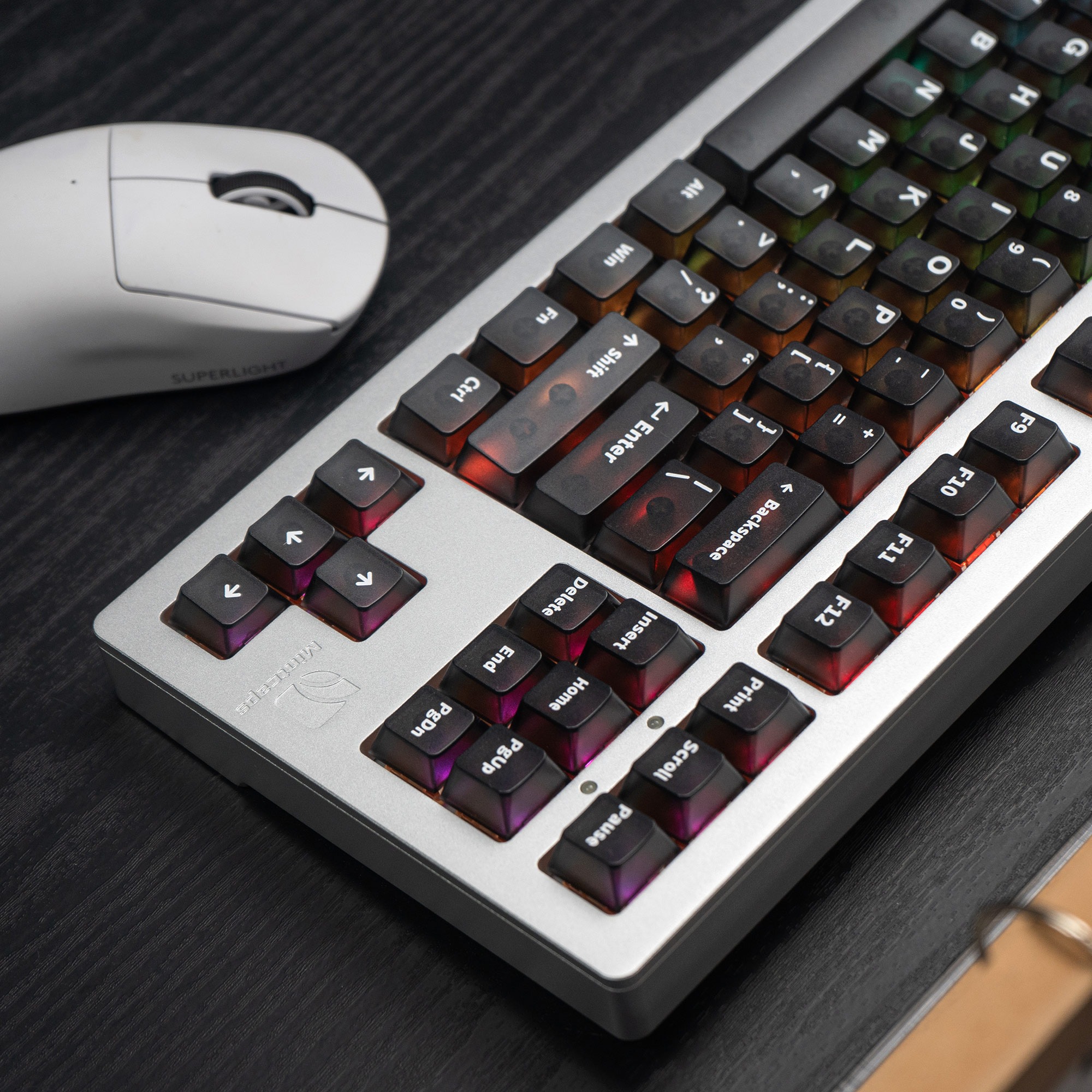 Keycap Cherry Morning C Evening A PC Xuyên led