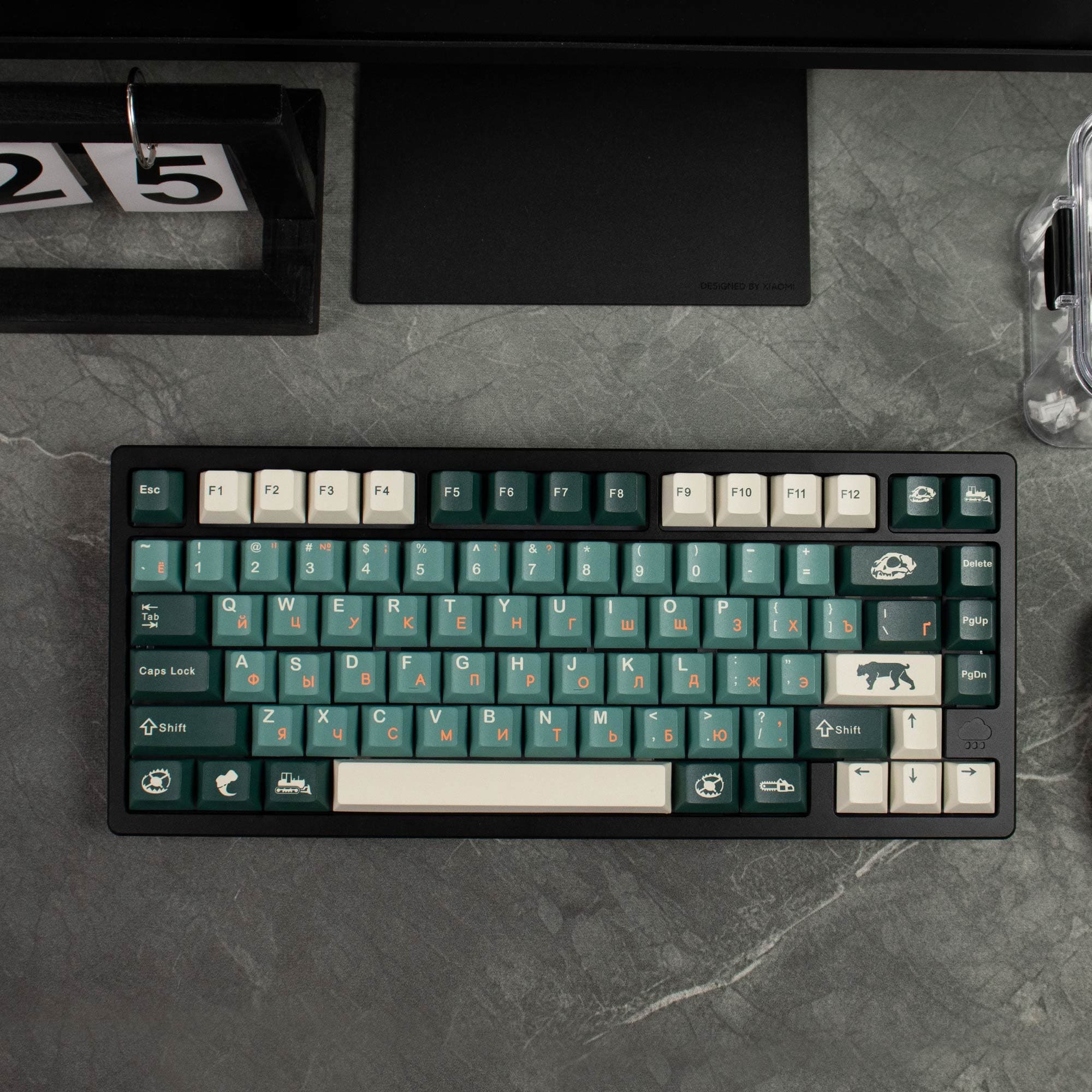 Keycap Cherry Mintcaps Silent Forest PBT Dyesub