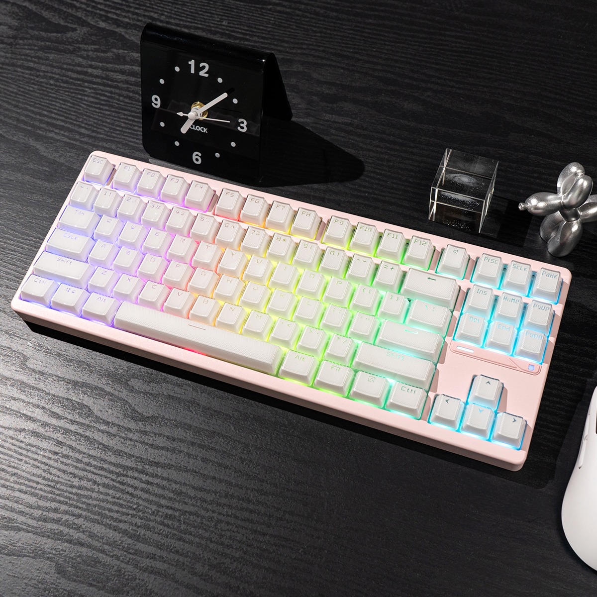 Keycap OEM Mintcaps Crystal Jelly White R2 ABS Doubleshot