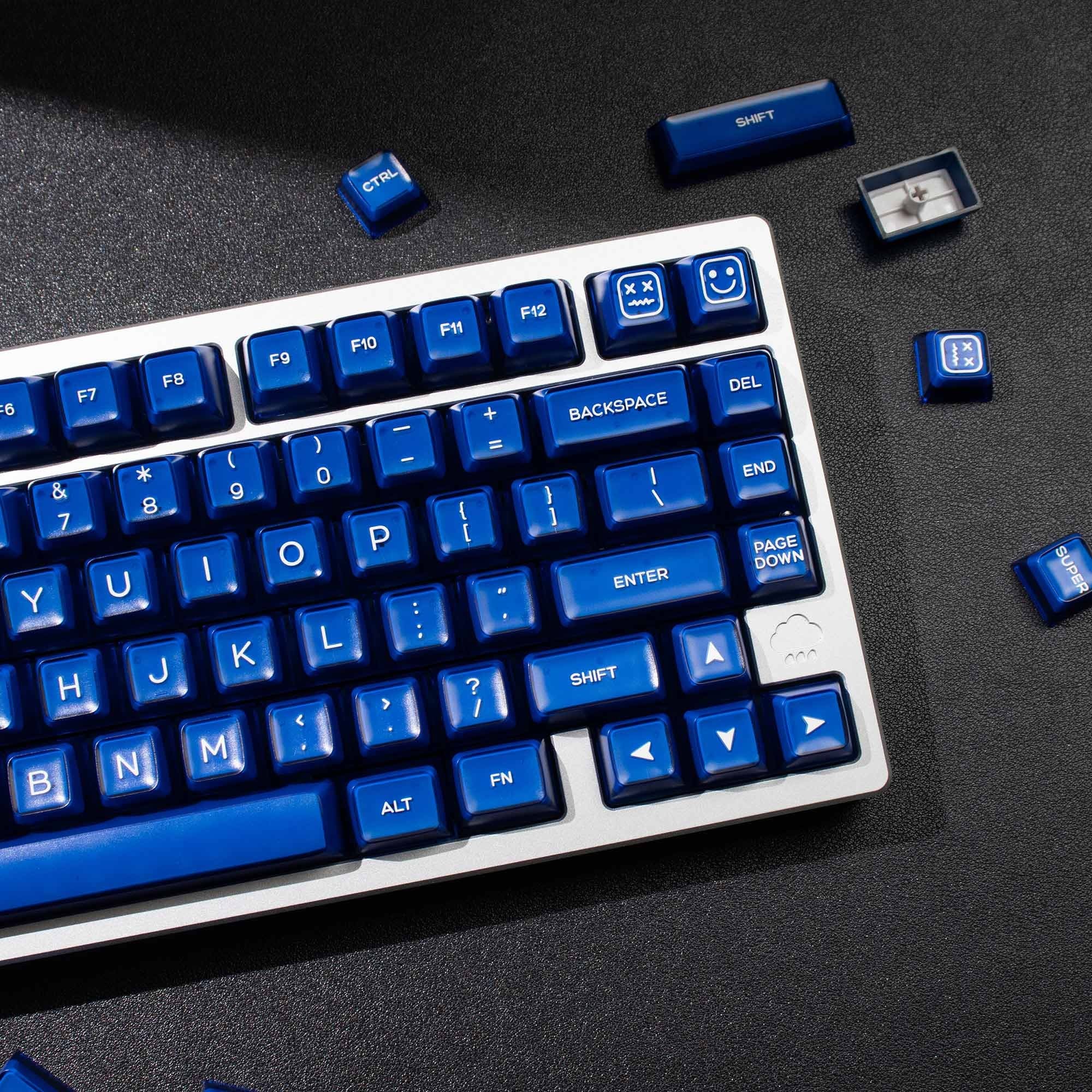 Keycap SA Blue Mintcaps PBT doubleshot