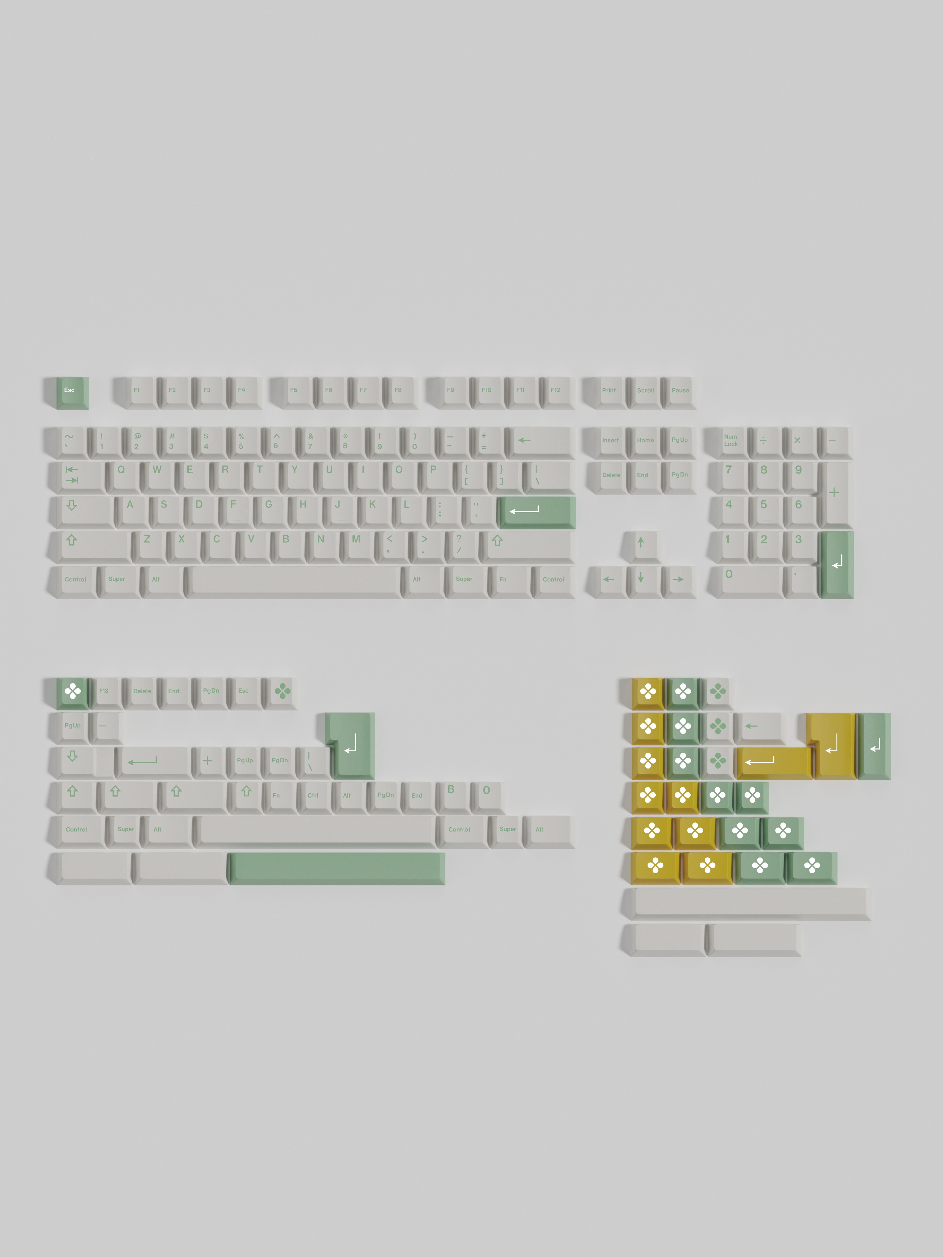 Keycap Walker Cherry Dandy White PBT dyesub