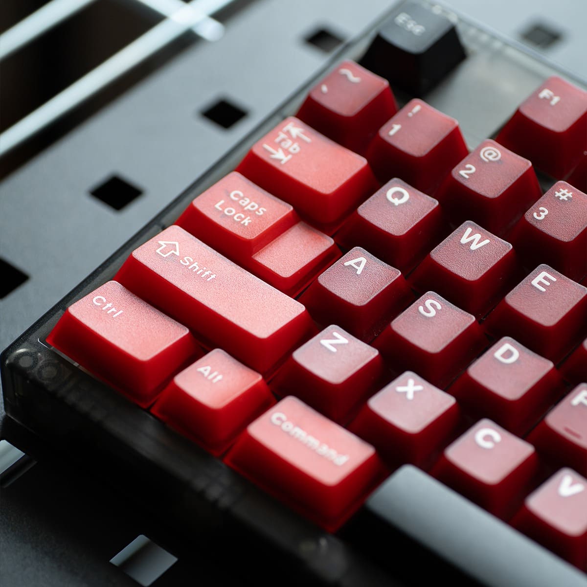 Keycap Cherry Bordeaux PC + PBT Mintcaps