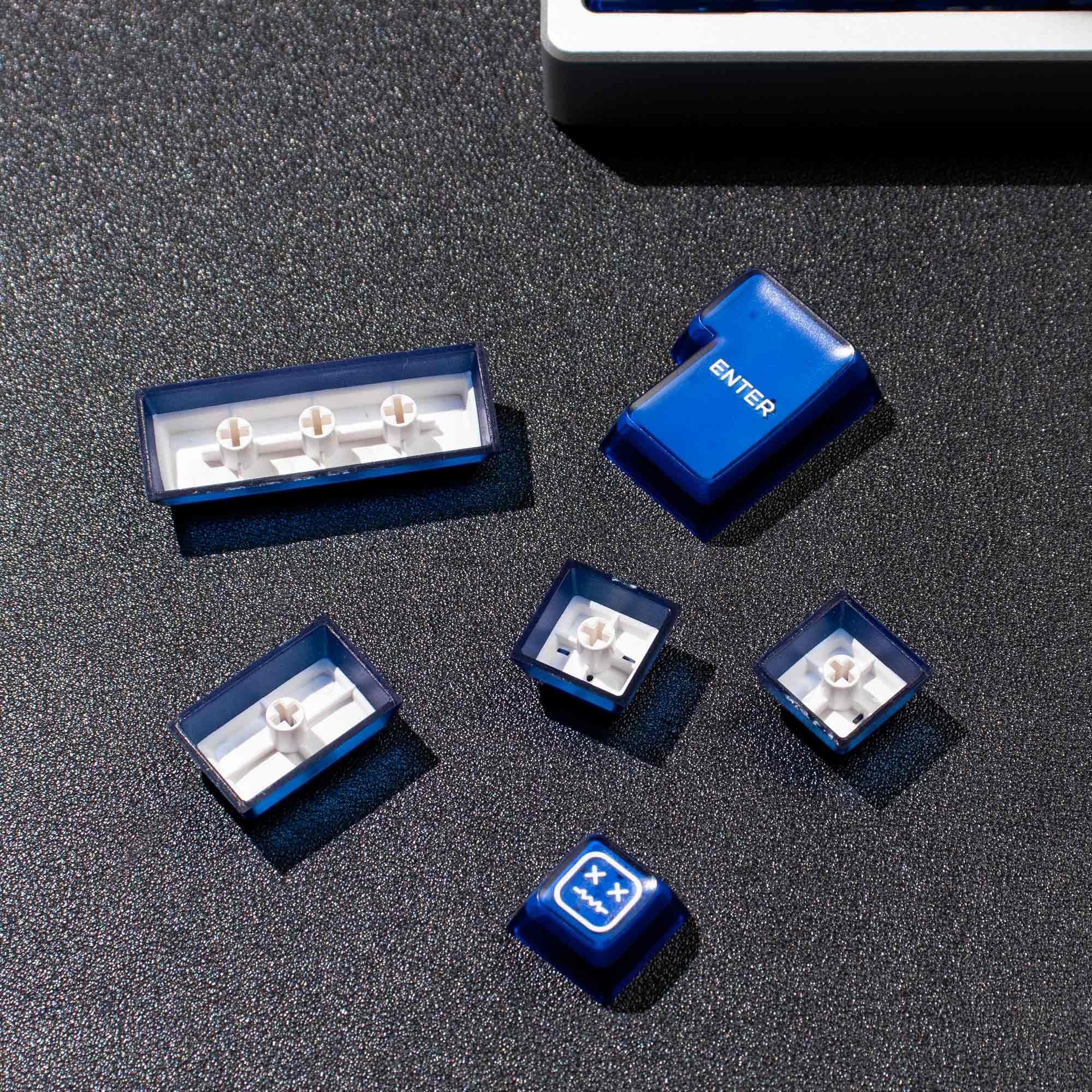 Keycap SA Blue Mintcaps PBT doubleshot